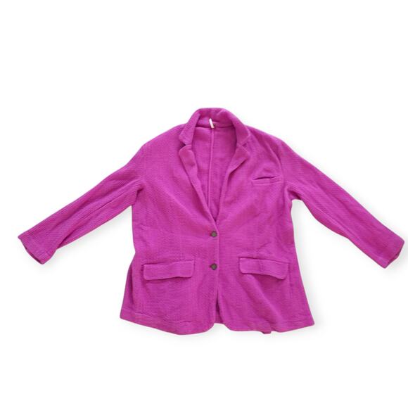 Free People Pink Blazer-Cardigan - Picture 3 of 14